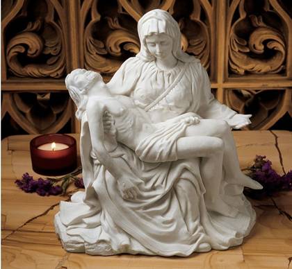 The Pieta (1499) Figurine